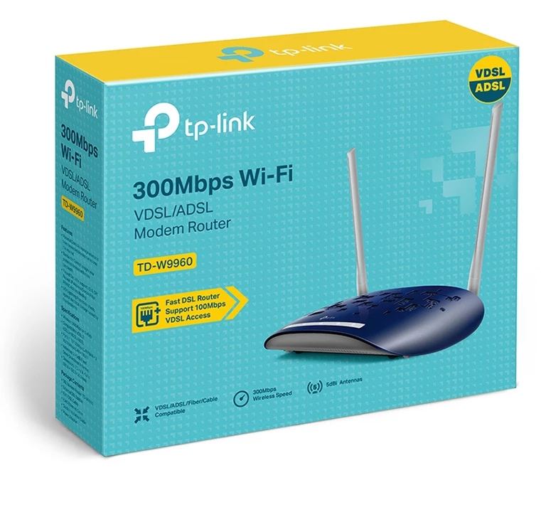 مودم روتر VDSL/ADSL تی پی -لینک مدل TD-W9960