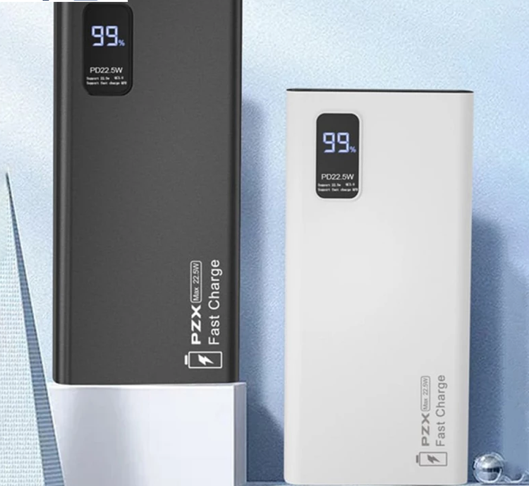 پاور بانک پی زد ایکس مدل V83 Fast Charge 22.5W ظرفیت 20000 میلی آمپر ساعت